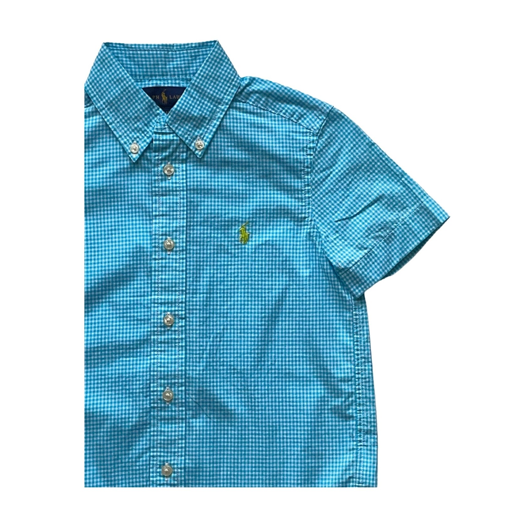 Ralph Lauren Boys Poplin Short Sleeve Shirt