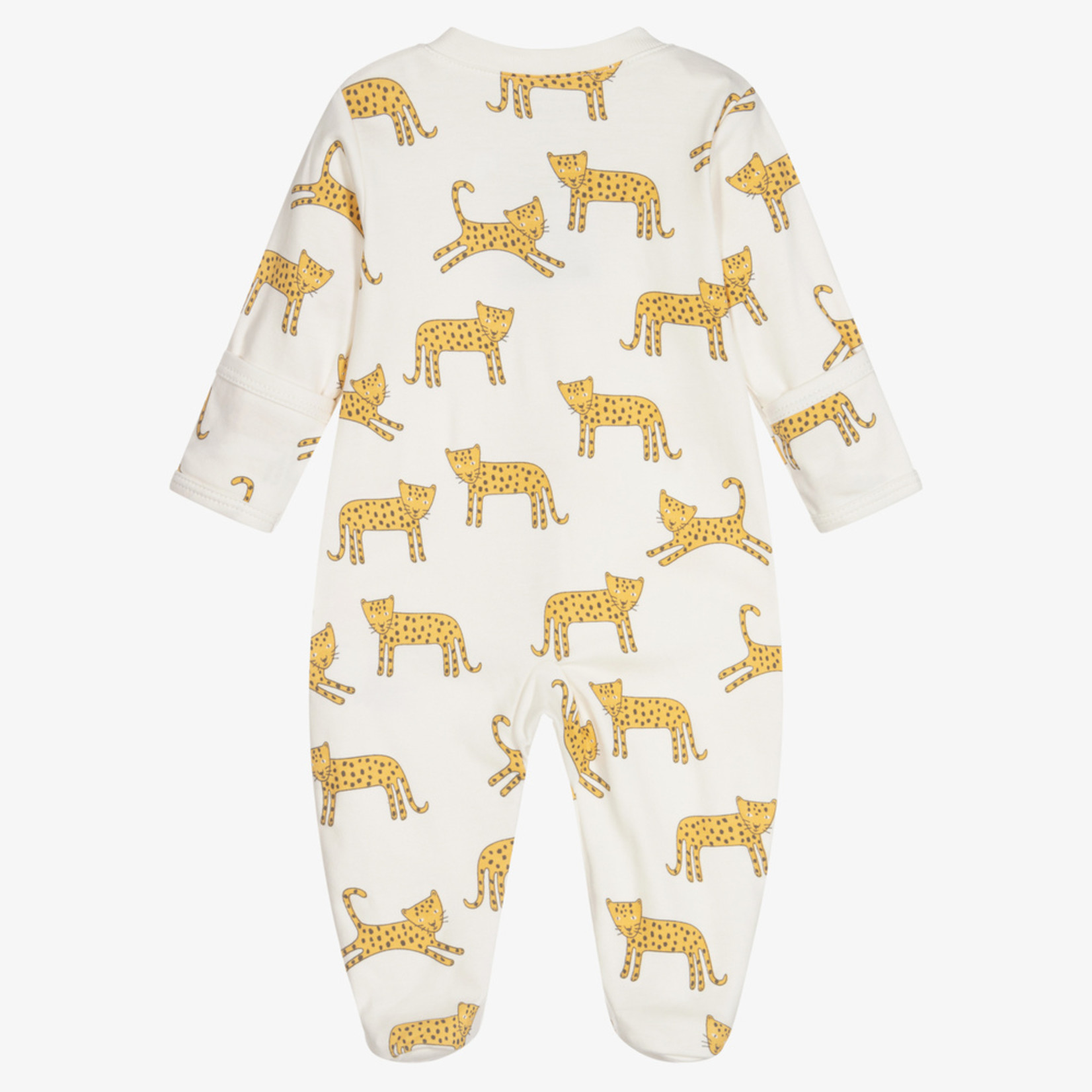Kissy Kissy Tatiana Co. Little Leopard Footie with Zipper