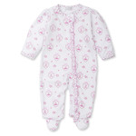 Kissy Kissy Tatiana Co. Rosebuds En Pointe Footie with Zipper