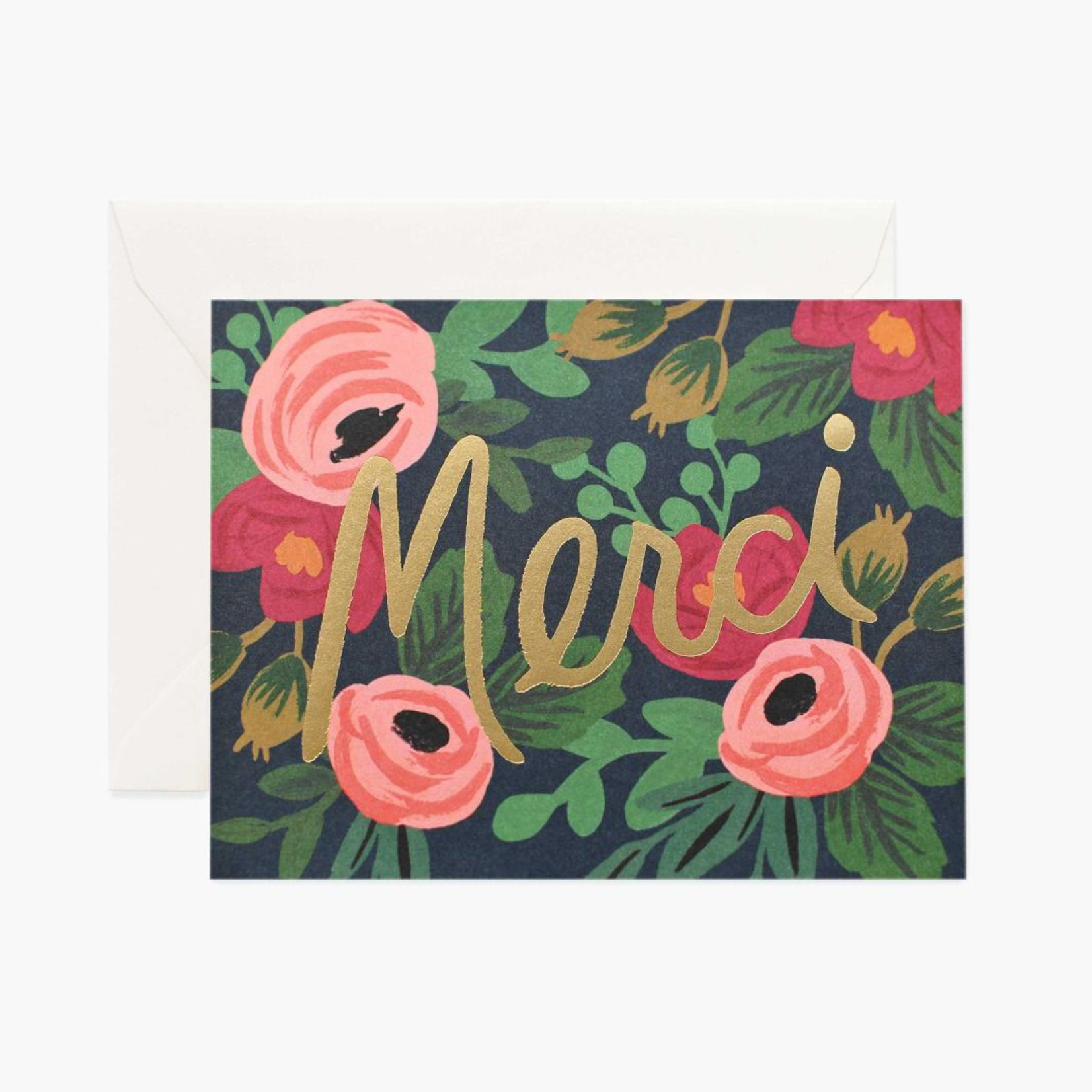 Rifle Paper Company Rosa Merci Card_Blank Inside