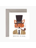 Rifle Paper Company You're A Fox Card