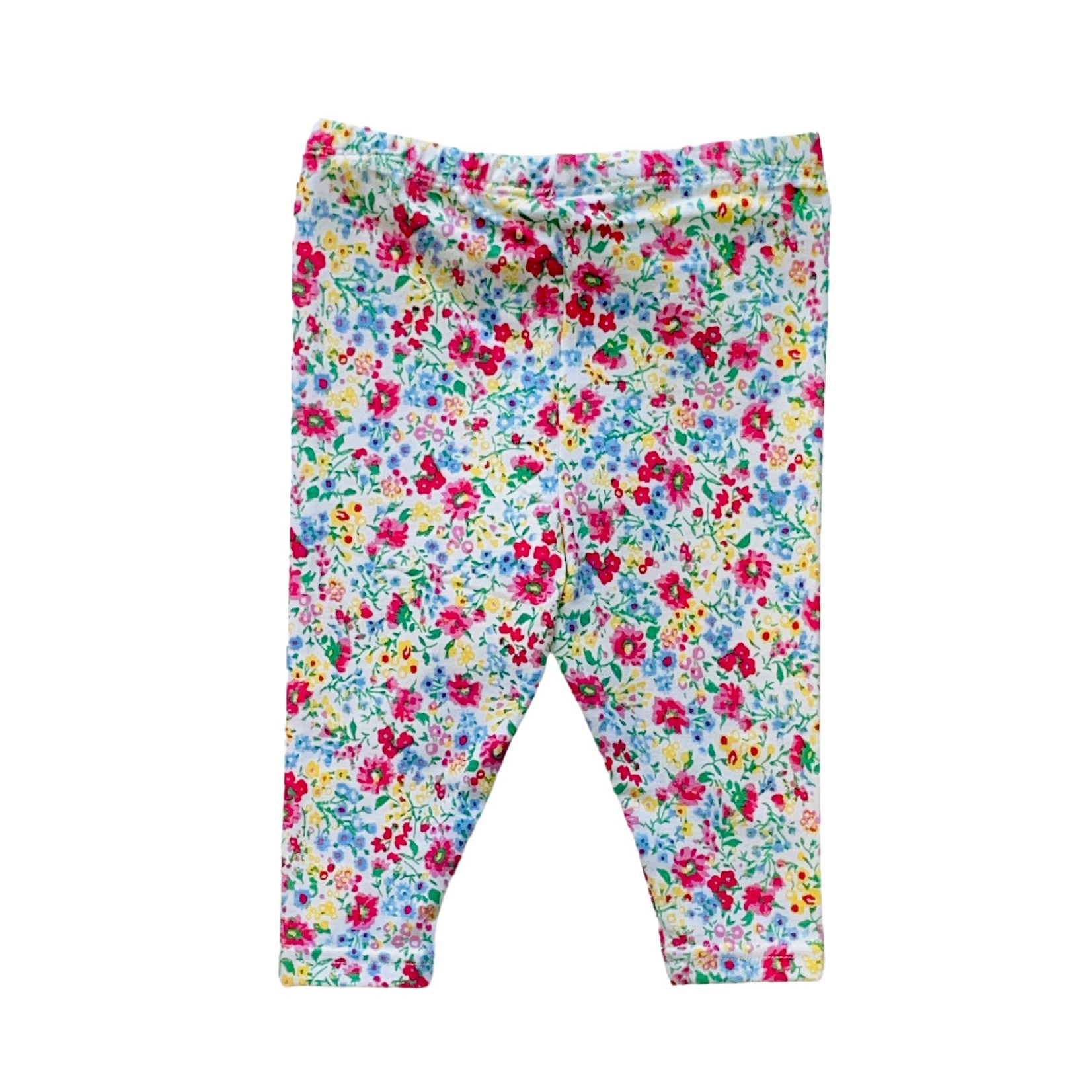 Ralph Lauren Cotton Floral Legging - Pink/White