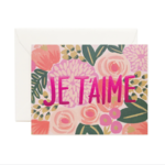 Rifle Paper Company Je T'aime Card_Blank Inside