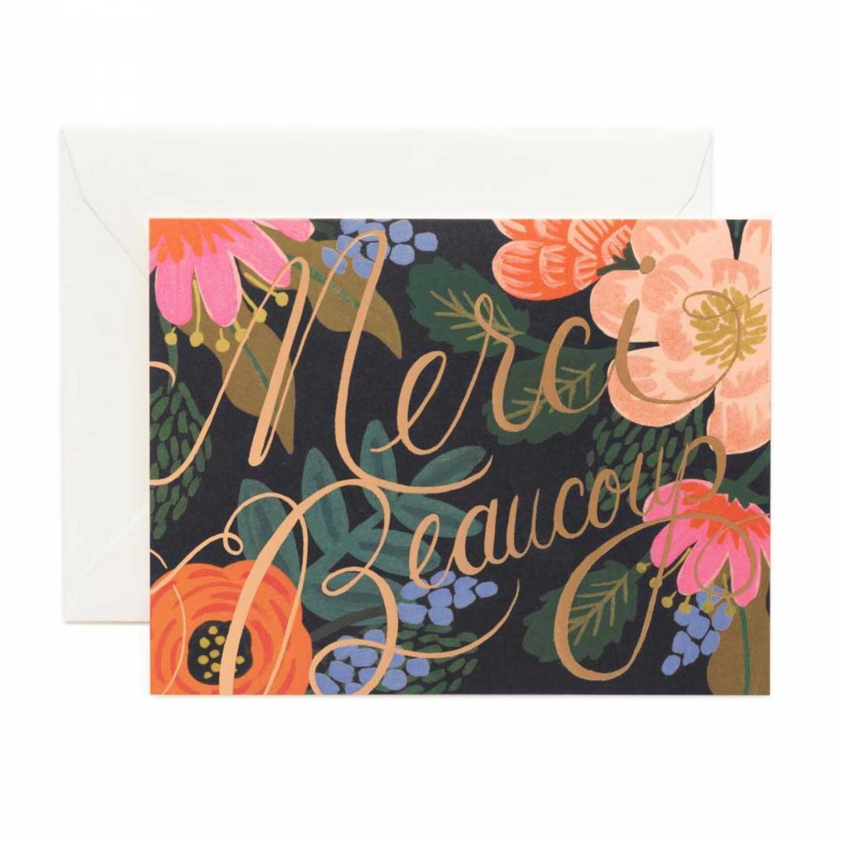 Rifle Paper Company Bordeaux Thanks Card_Blank Inside