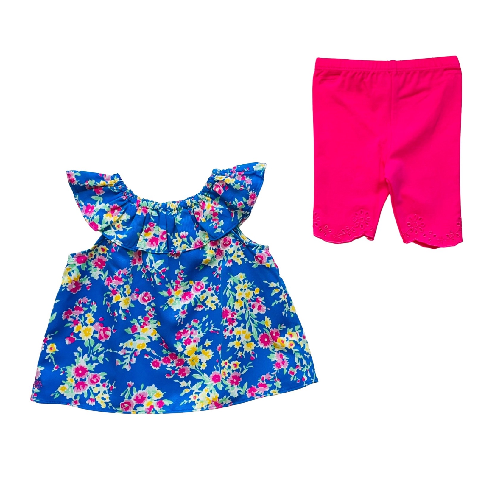 Ralph Lauren Baby Girls Poplin Floral Legging Set