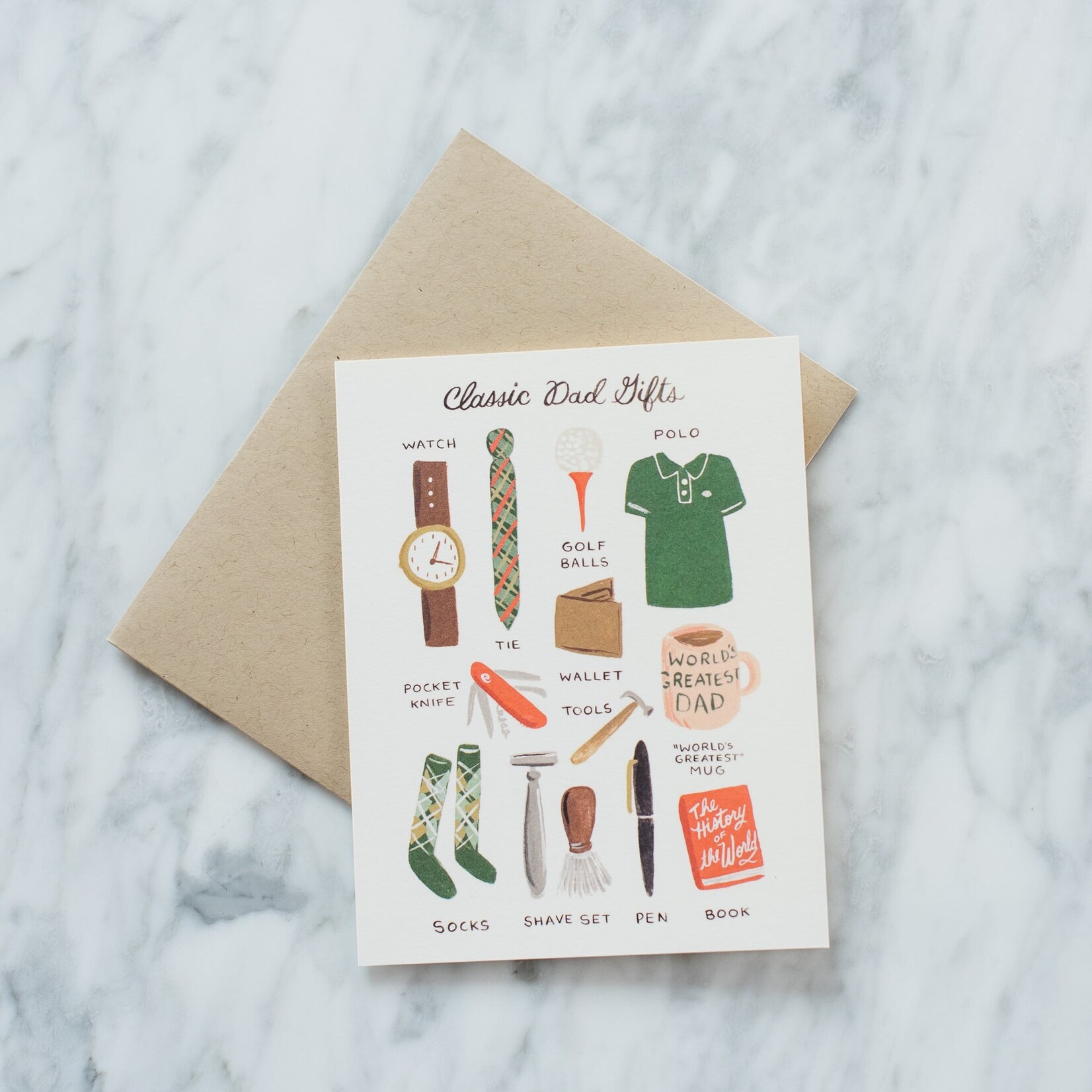 Rifle Paper Company Classic Dad Gifts Card