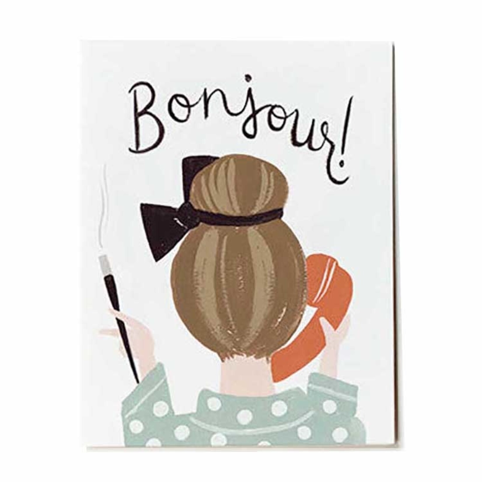 Rifle Paper Company Bonjour Card