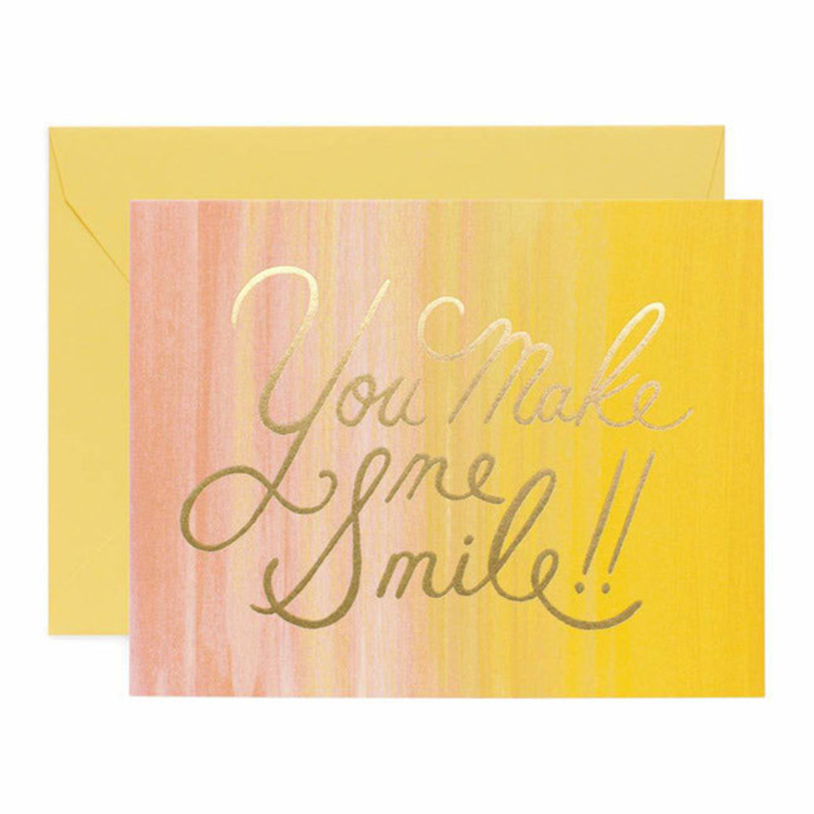 Rifle Paper Company Card - You Make Me Smile
