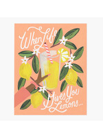 Rifle Paper Company When Life Gives You Lemons Card