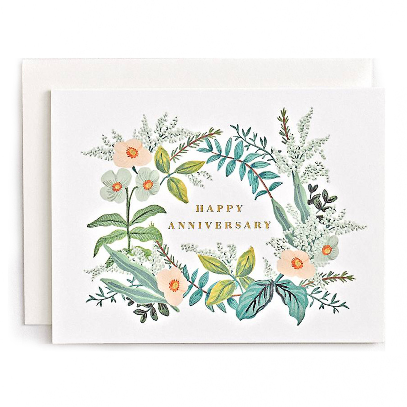 Rifle Paper Company Happy Anniversary Card_Blank Inside