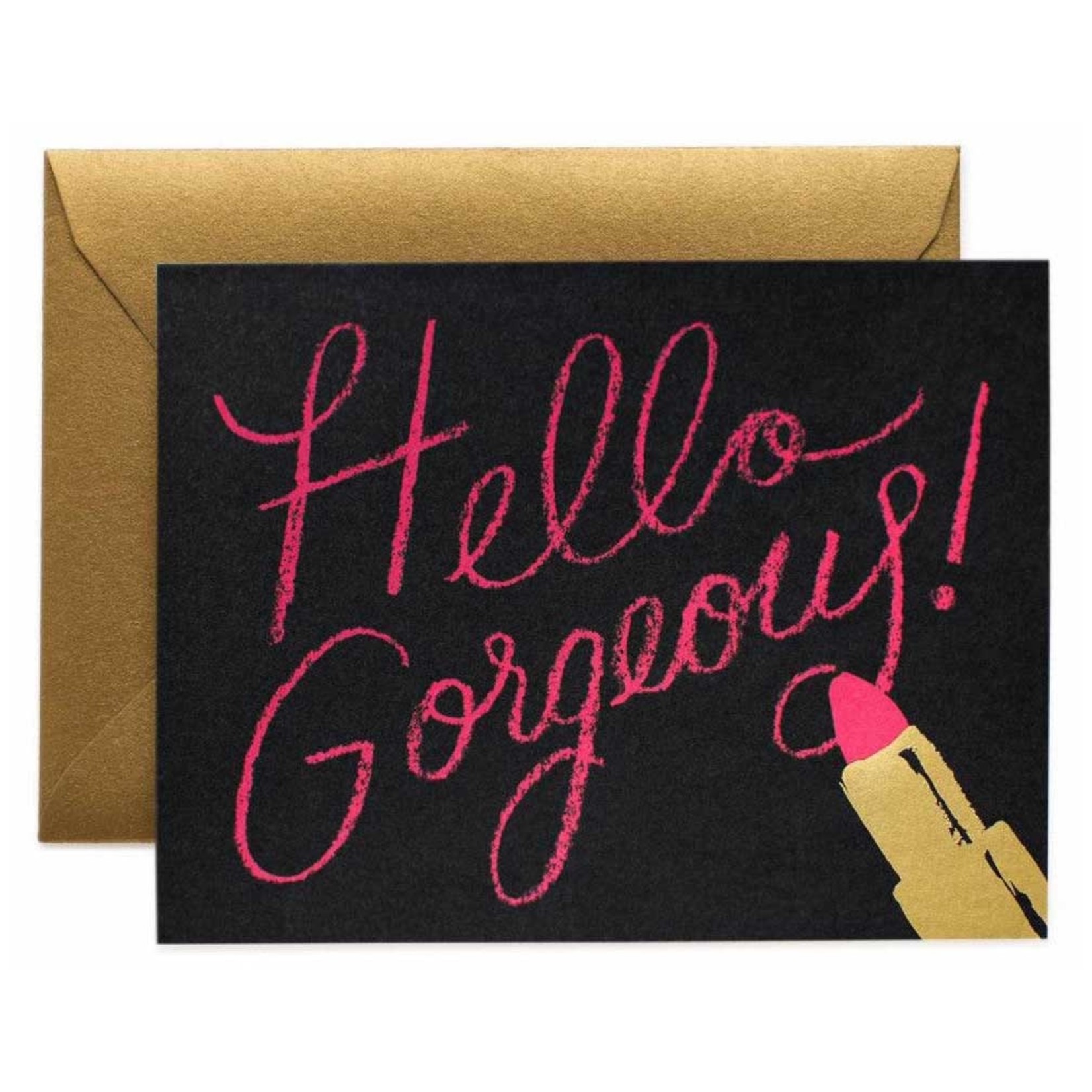 Rifle Paper Company Hello Gorgeous Card_Blank Inside