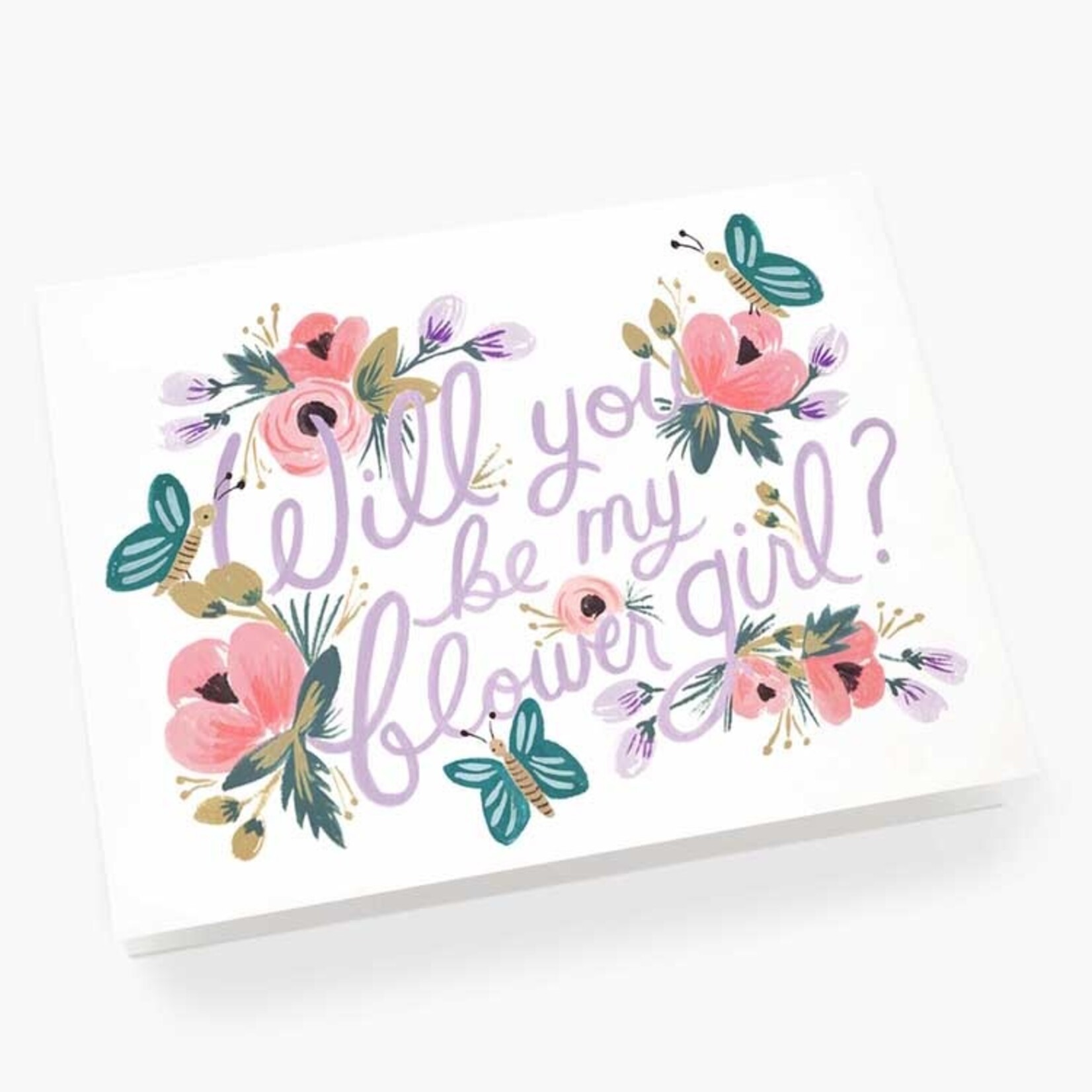 Rifle Paper Company Will You Be My Flowergirl Card_Blank Inside