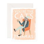 Rifle Paper Company Your the Cat's Pajamas Card_Blank Inside