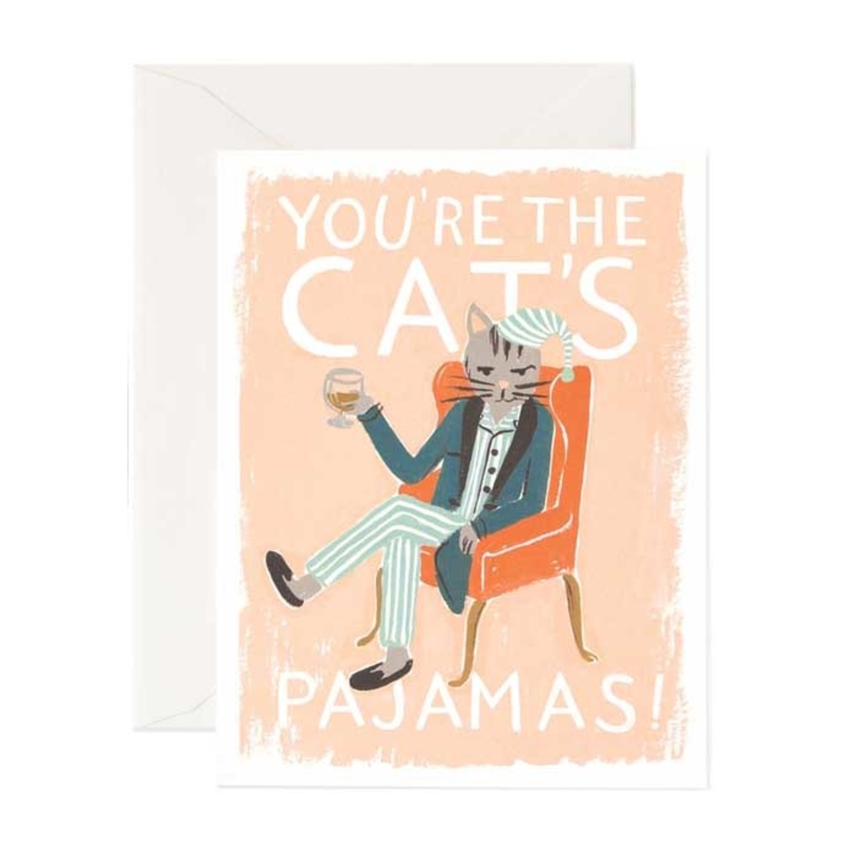 Rifle Paper Company Your the Cat's Pajamas Card_Blank Inside