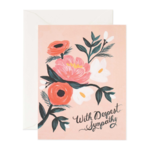 Rifle Paper Company With Deepest Sympathy Card