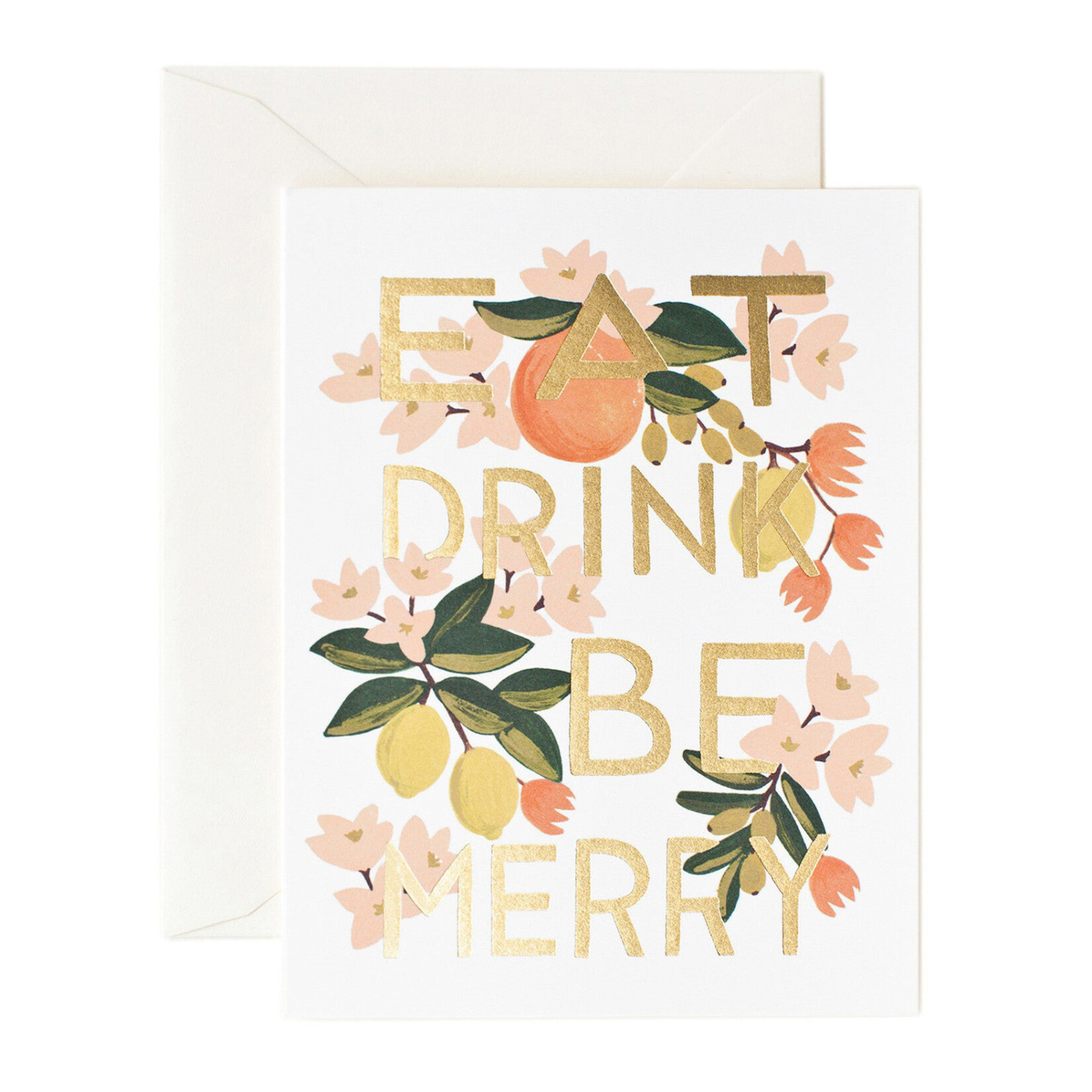 Rifle Paper Company Eat Drink Be Merry Card