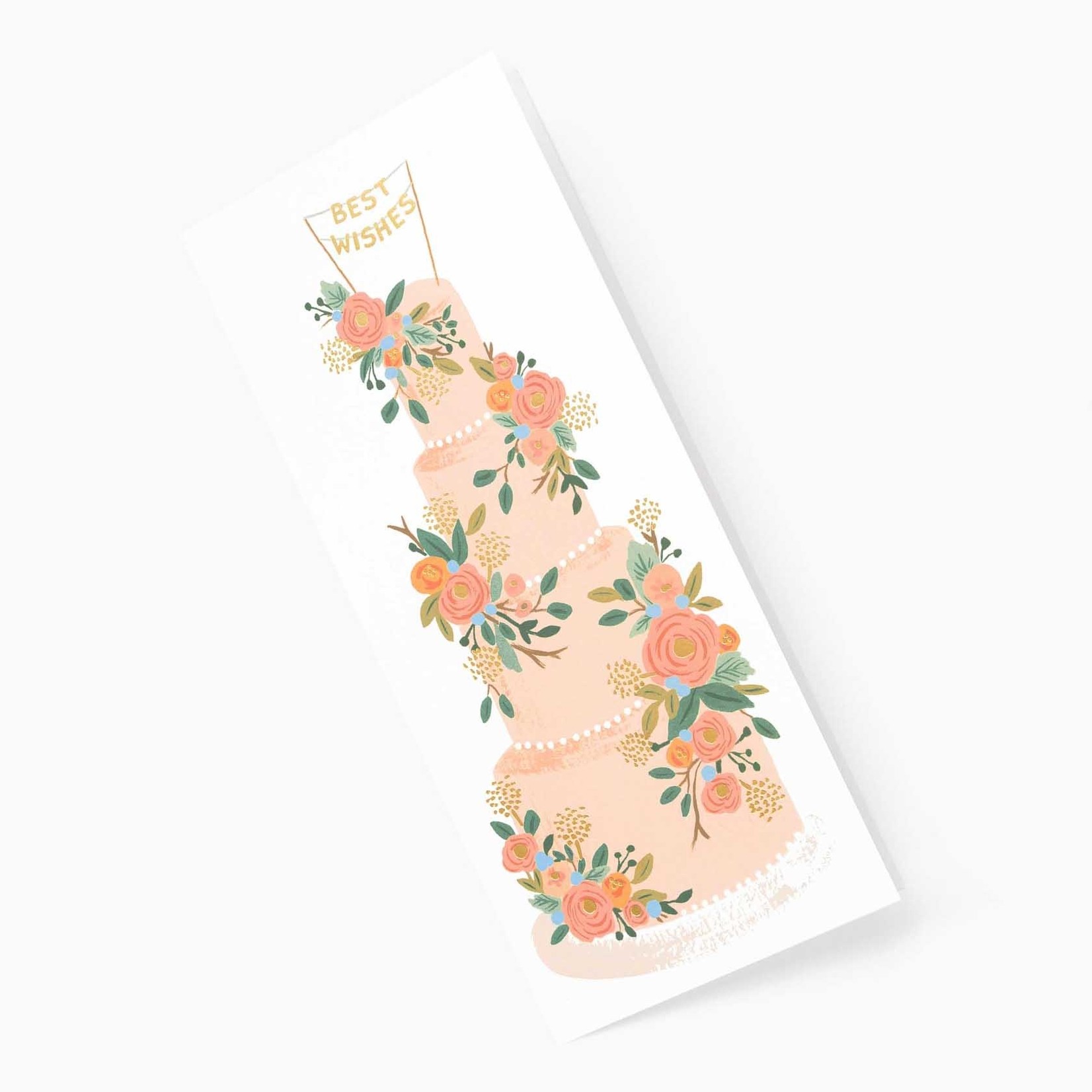 Rifle Paper Company Tall Wedding Cake No.10 Card_Blank Inside