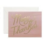 Rifle Paper Company Many Thanks Ombre Card_Blank Inside
