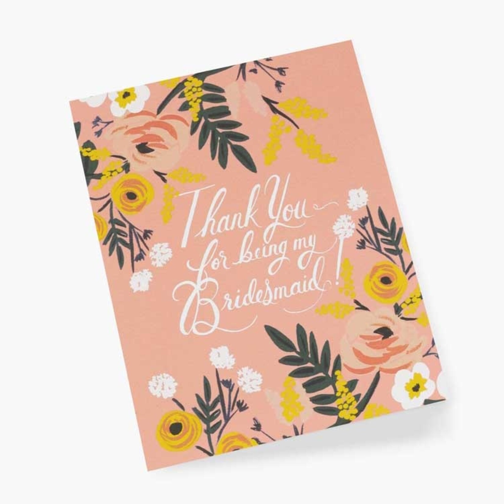 Rifle Paper Company Thank You For Being My Bridesmaid Card_Blank Inside