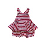 Ralph Lauren Baby Girl Jersey Stripe Shortall