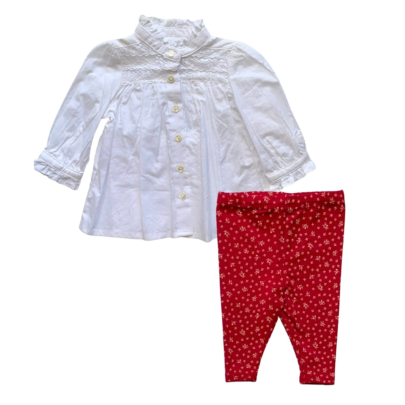 Ralph Lauren Holiday Floral Legging Set