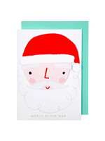 Meri Meri Santa Fan Beard Card