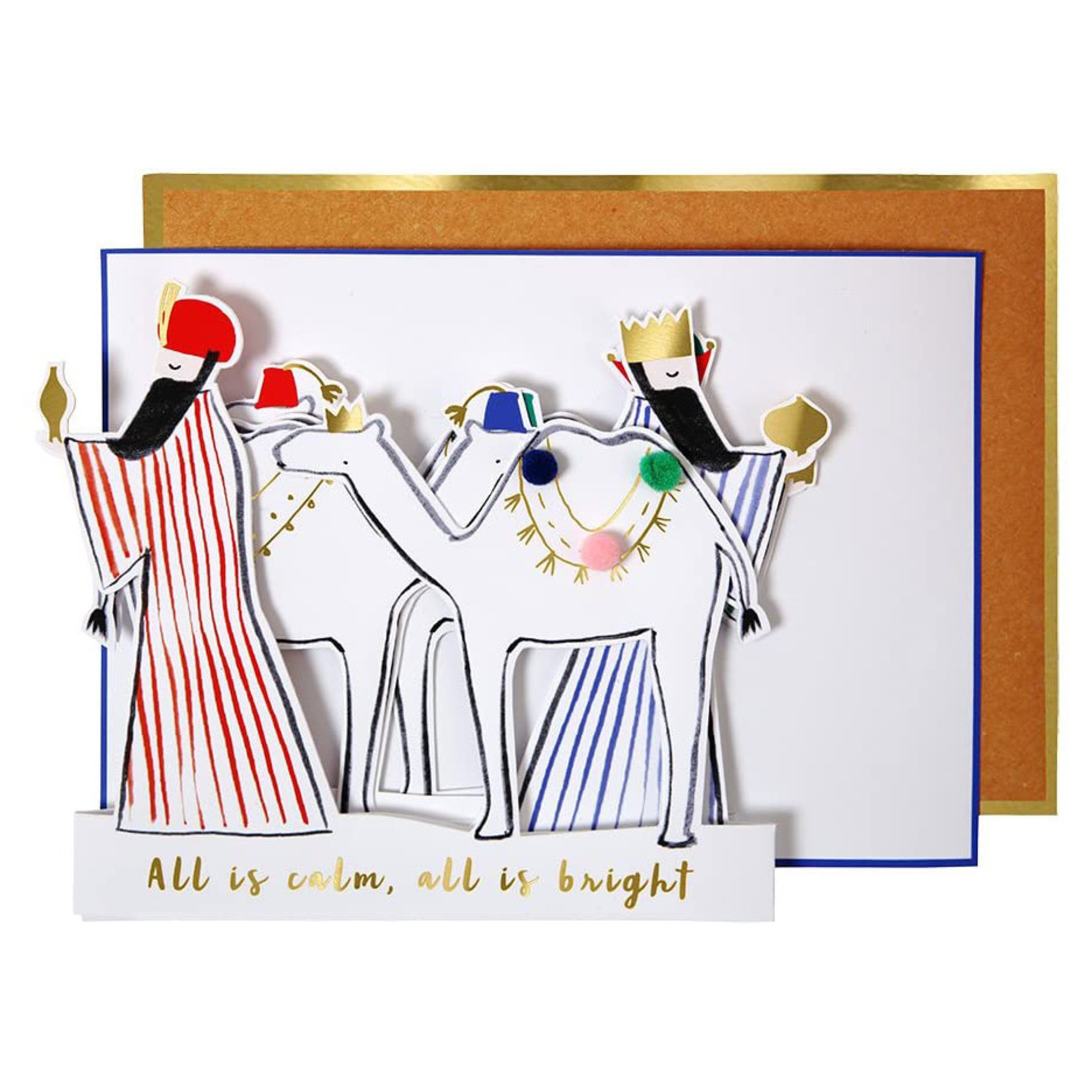 Meri Meri Wise Men Concertina Card