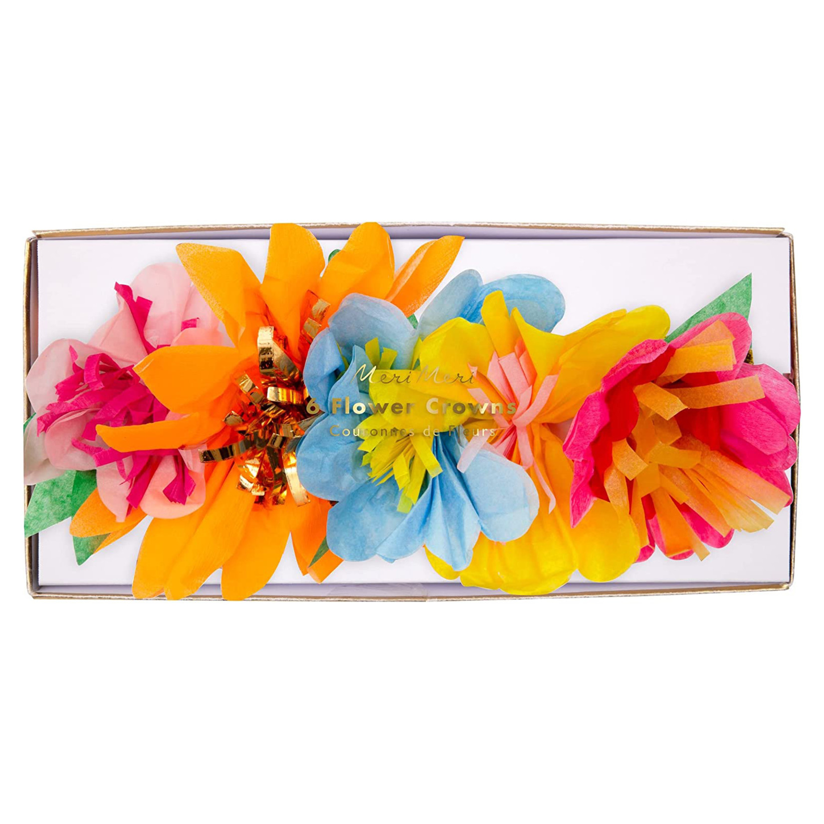 Meri Meri Bright Blossom Party Crowns