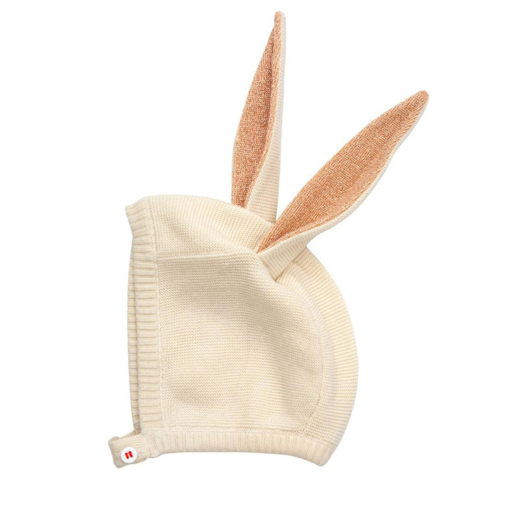 Meri Meri Peach Baby Bunny Hat