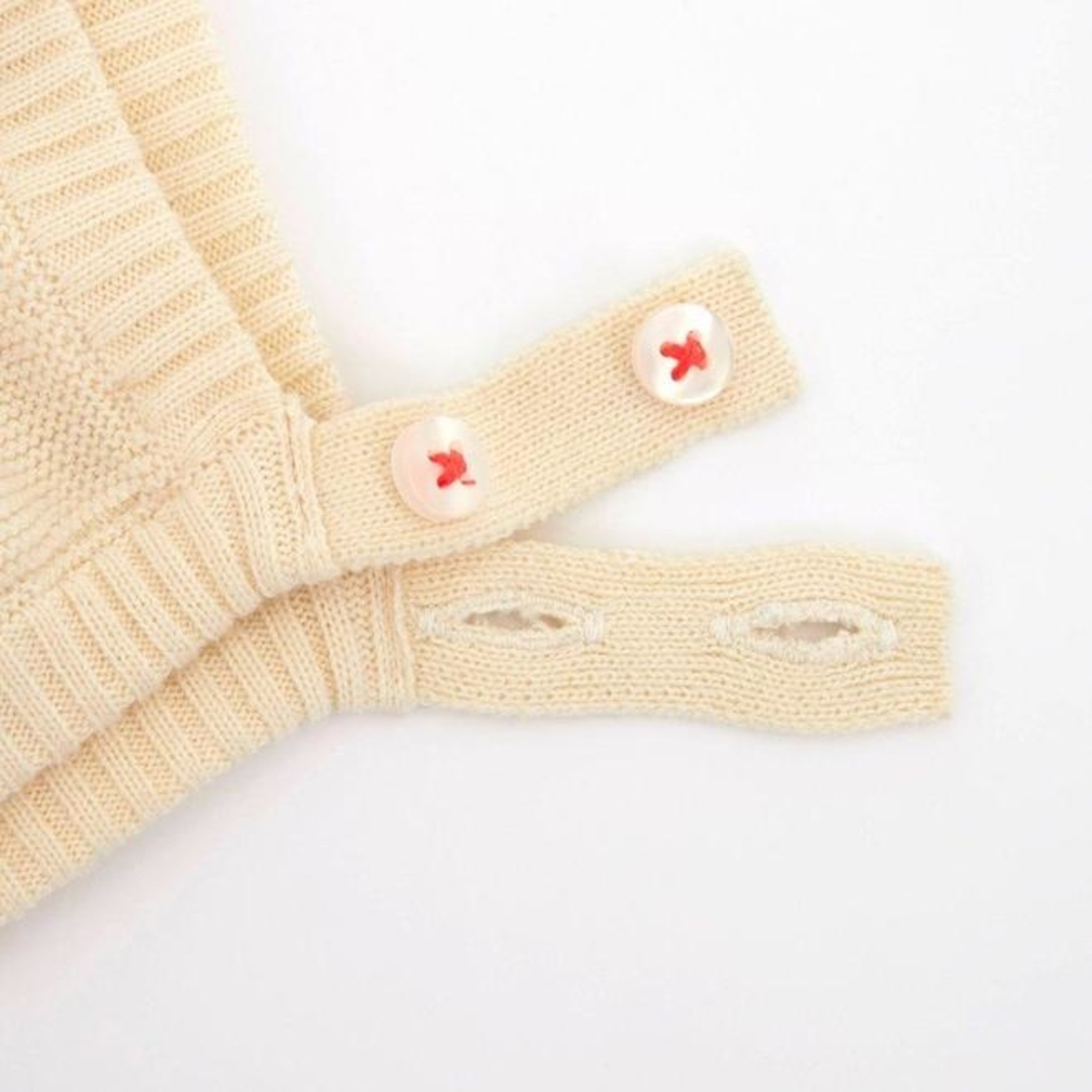 Meri Meri Peach Baby Bunny Hat
