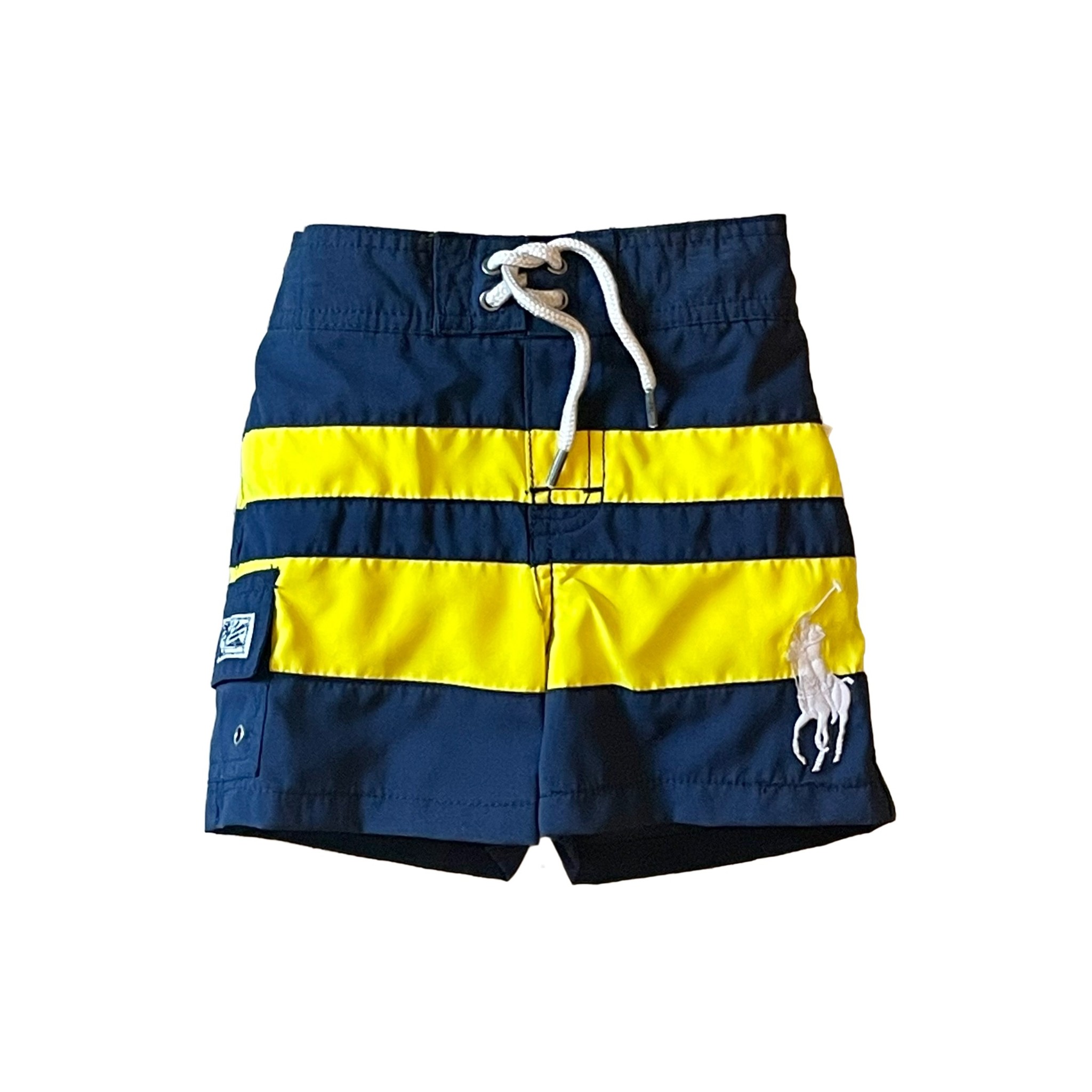 Baby polo deals swim trunks