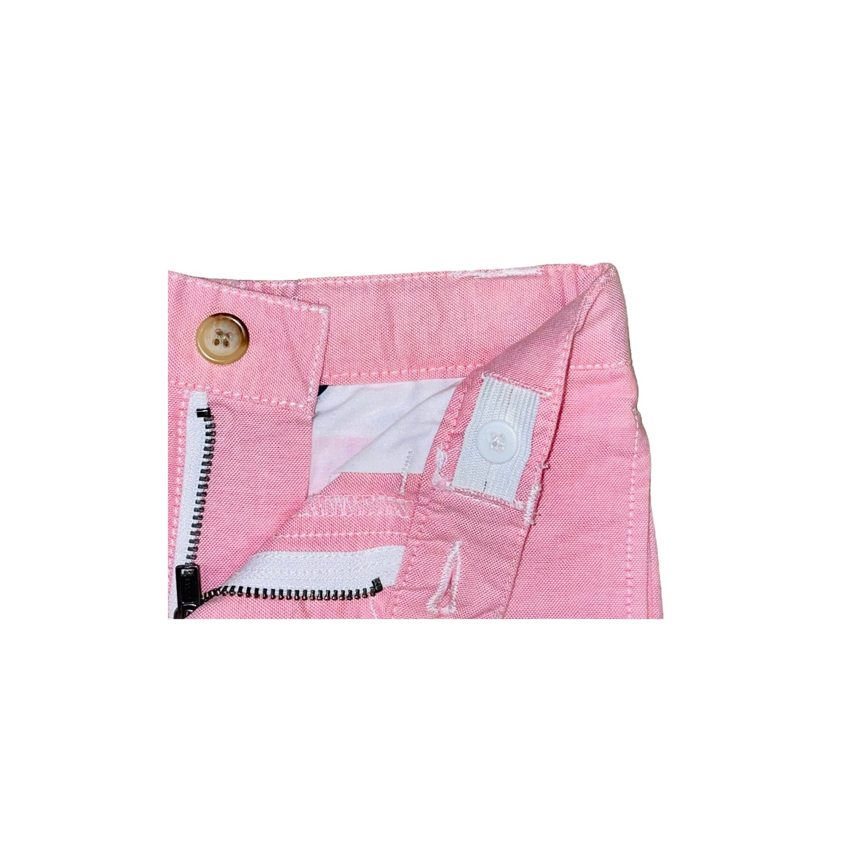 Ralph Lauren Boys Pink Stretch Oxford Shorts
