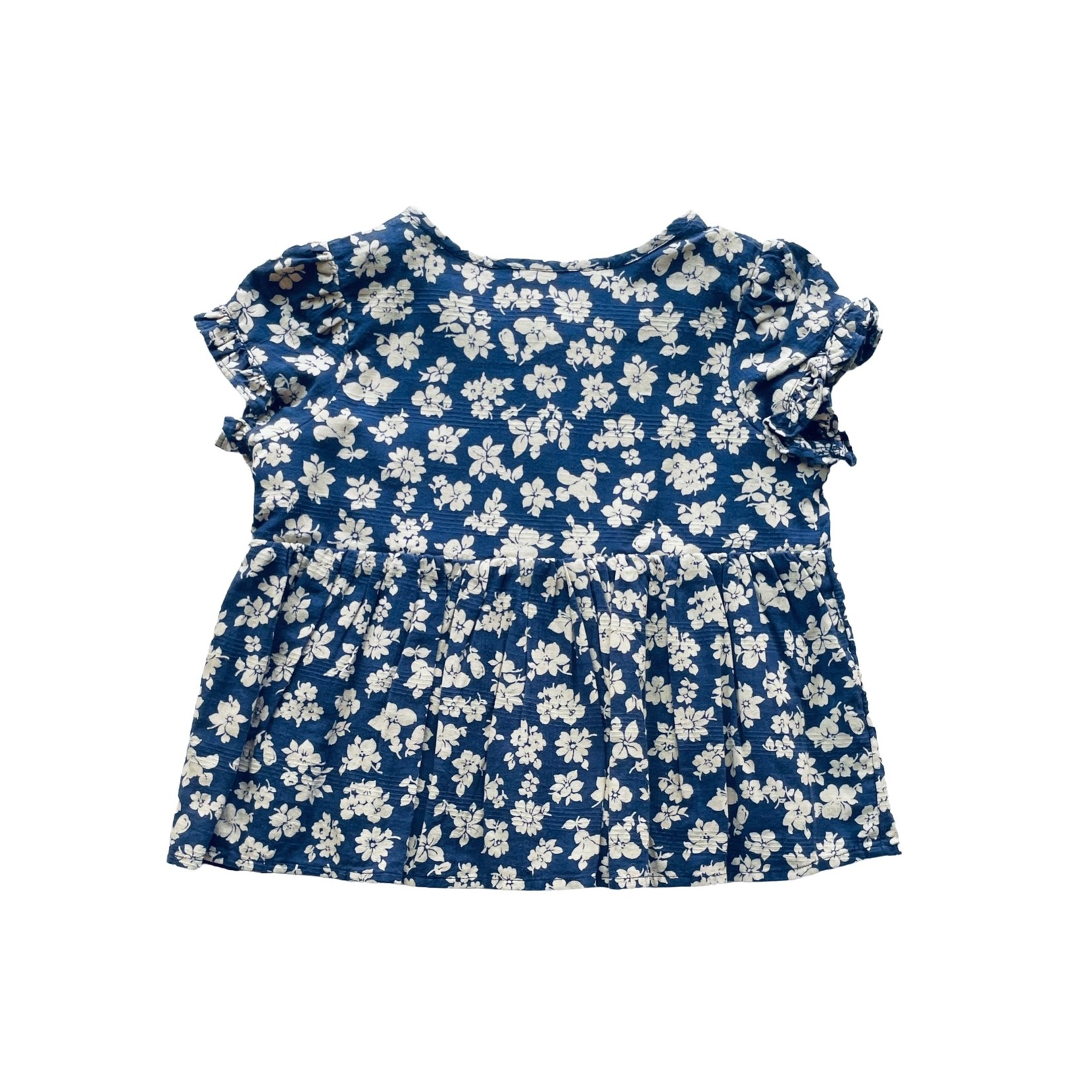 Ralph Lauren Girls Short Sleeve Floral Top