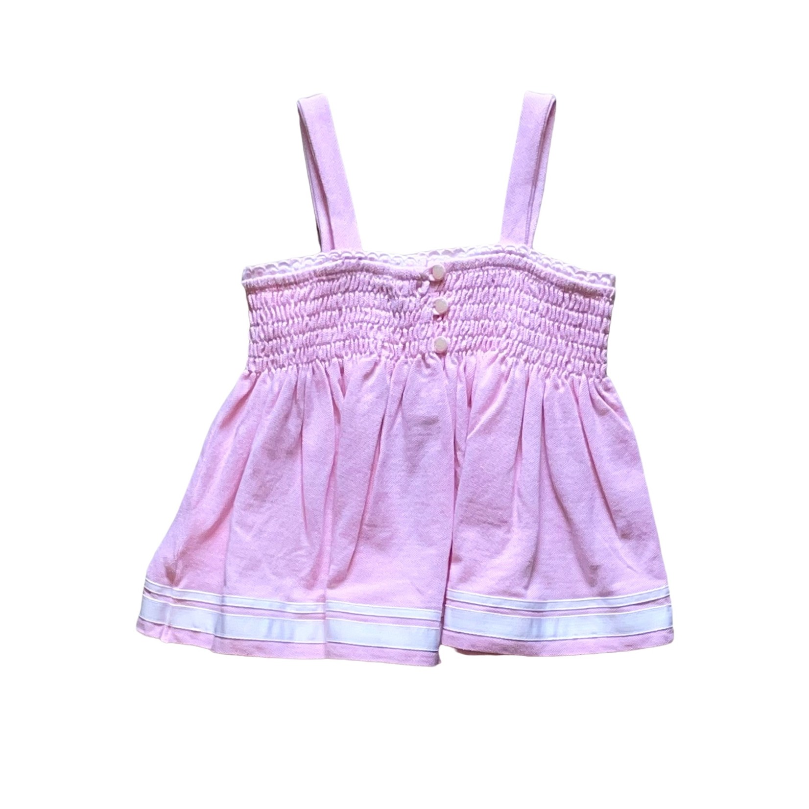 Ralph Lauren Baby Girls Smocked Ruffle Dress Set