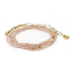 Marian Maurer Felix  Faceted Peach Moonstone Wrap - 18K