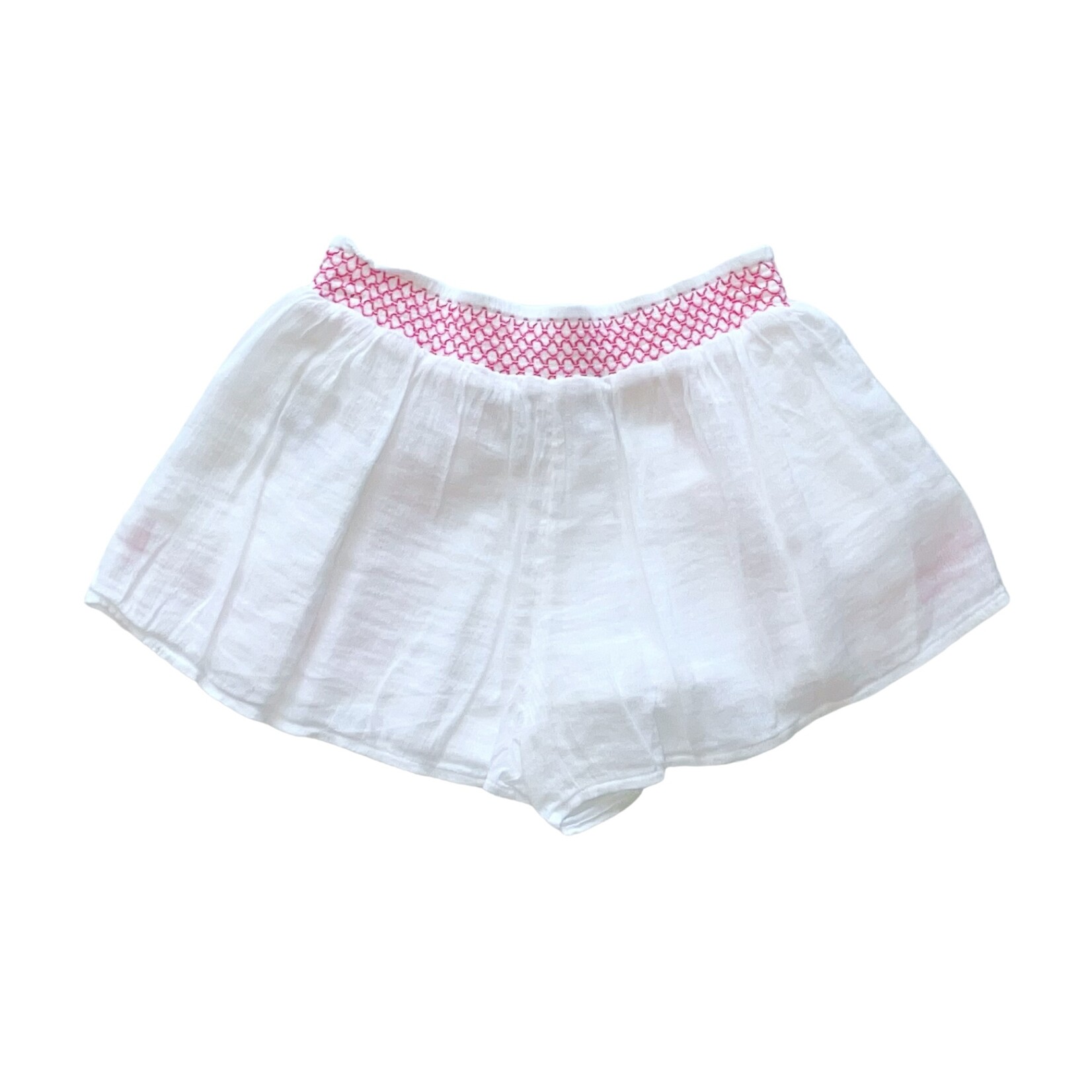 Ralph Lauren Girls Cotton Smocked Shorts