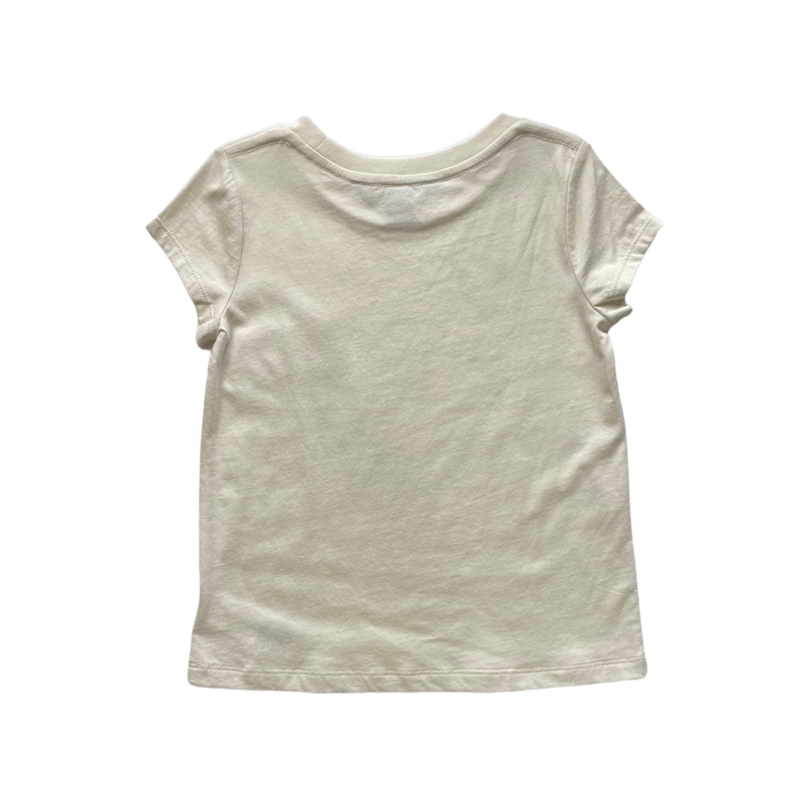 Ralph Lauren Girls Herbal Milk Holiday Graph Tee