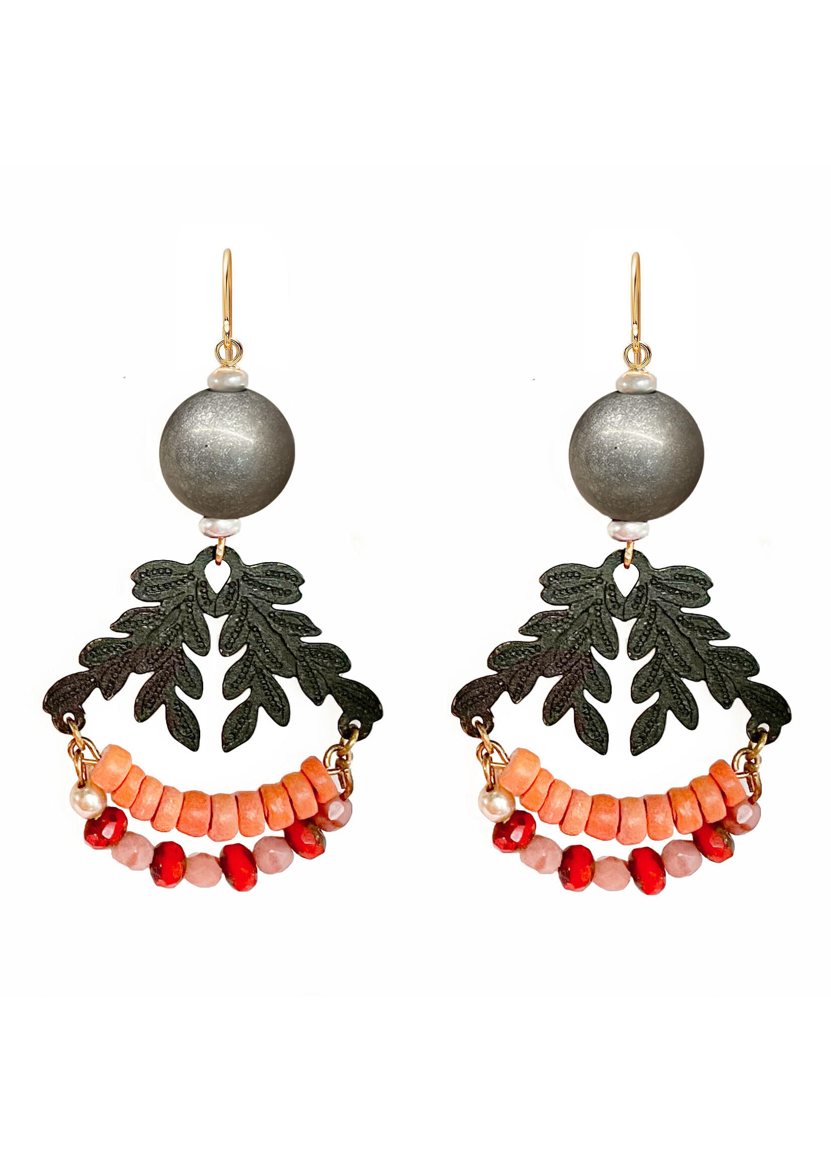 Elements, Jill Schwartz Harvest Moon Earrings