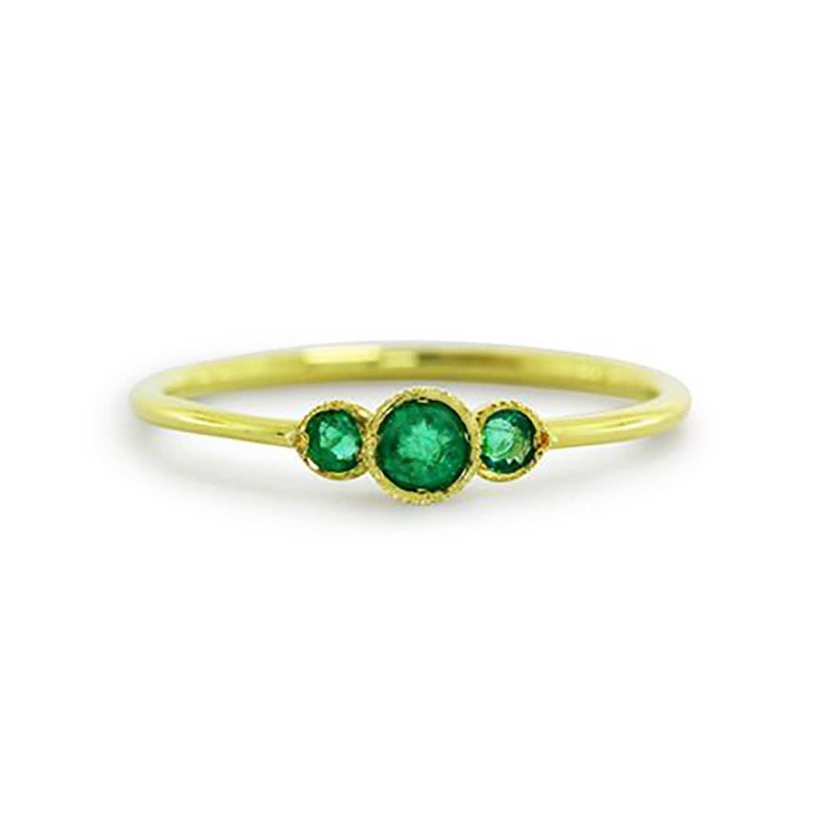 ILA Melika Emerald Ring - Size 7