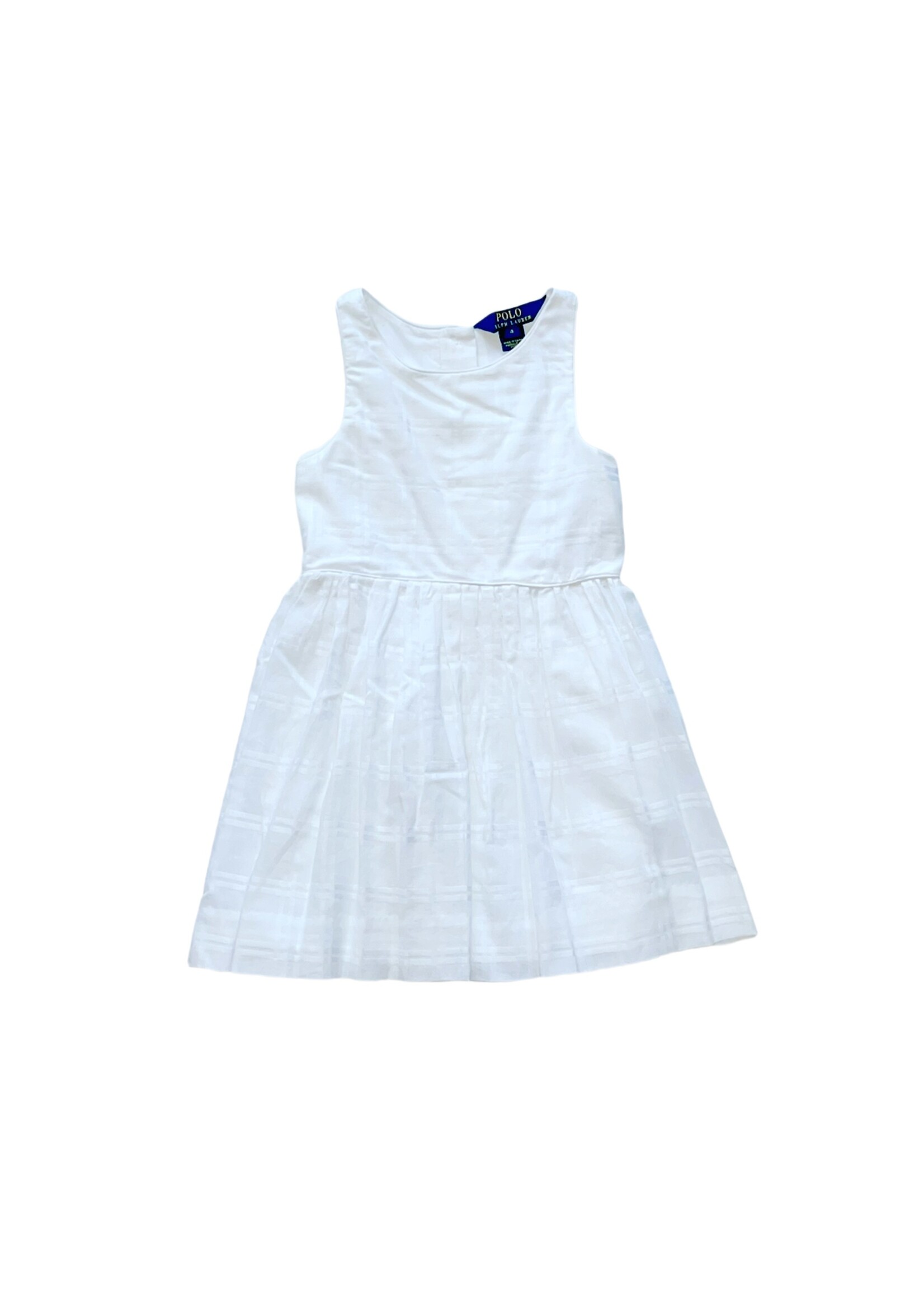 Ralph Lauren Girls Windowpane Dress