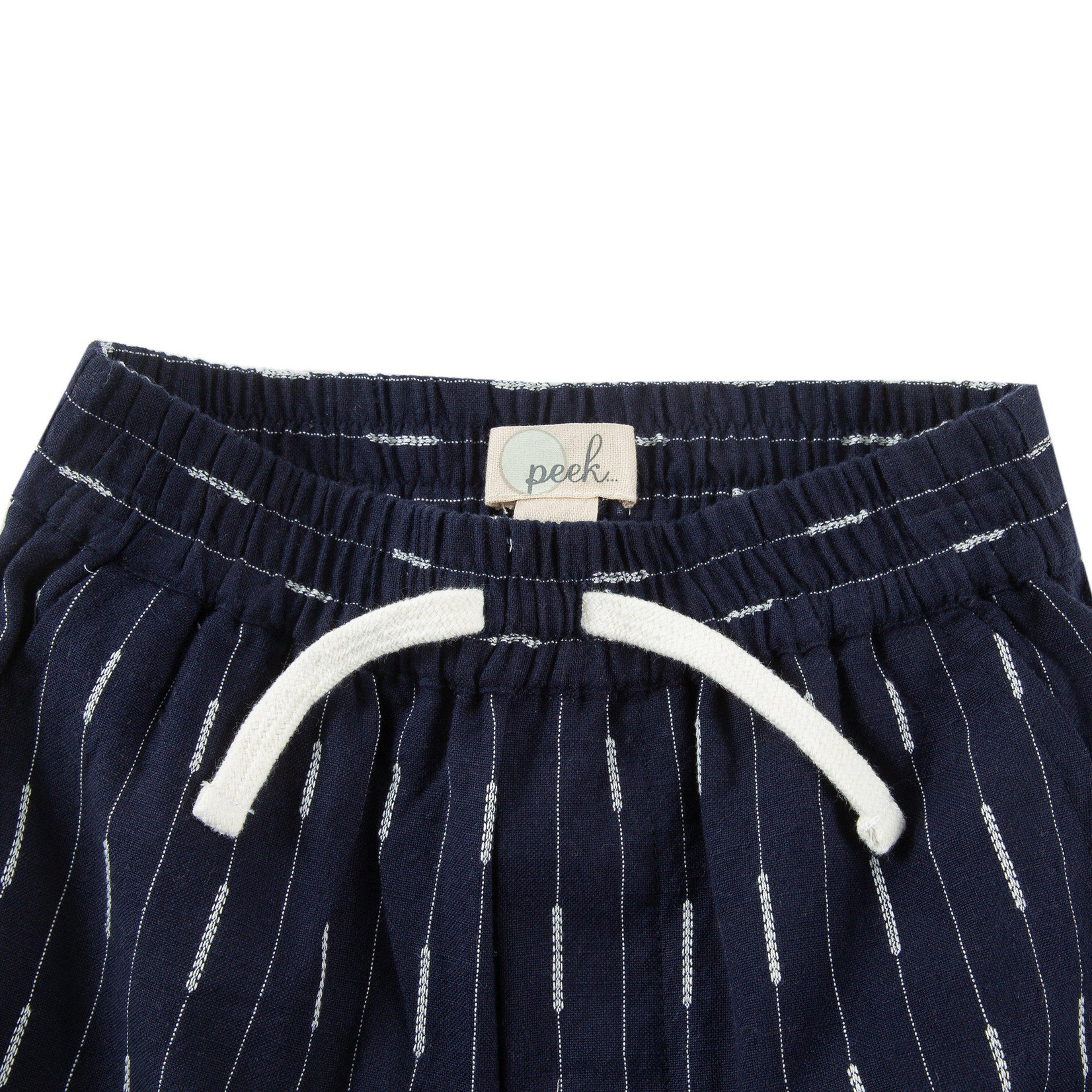 Peek Aren't You Curious Dobby Stripe Pull On Short