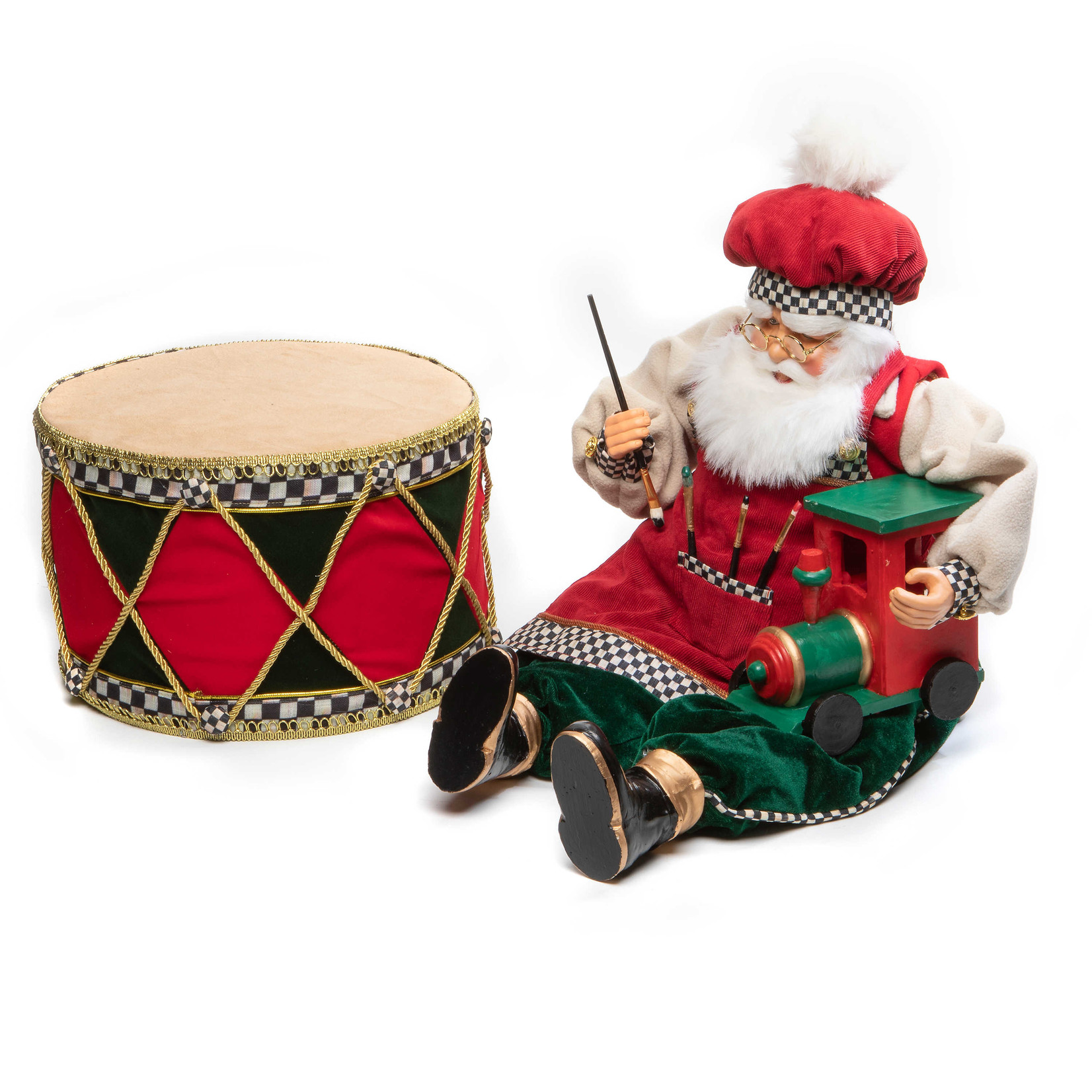 MacKenzie-Childs Toyland Toymaker Santa
