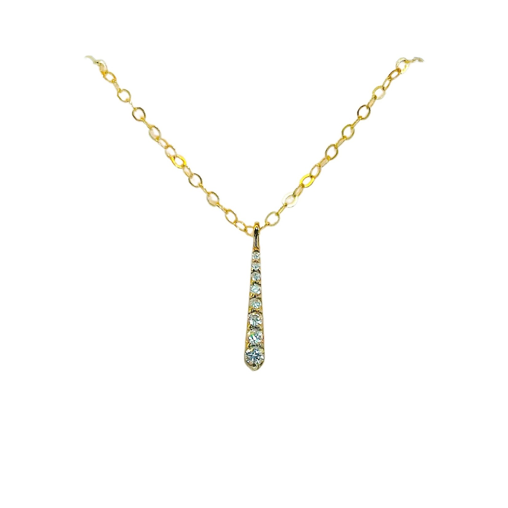 ILA Kadience Diamond Pendant Necklace -14K
