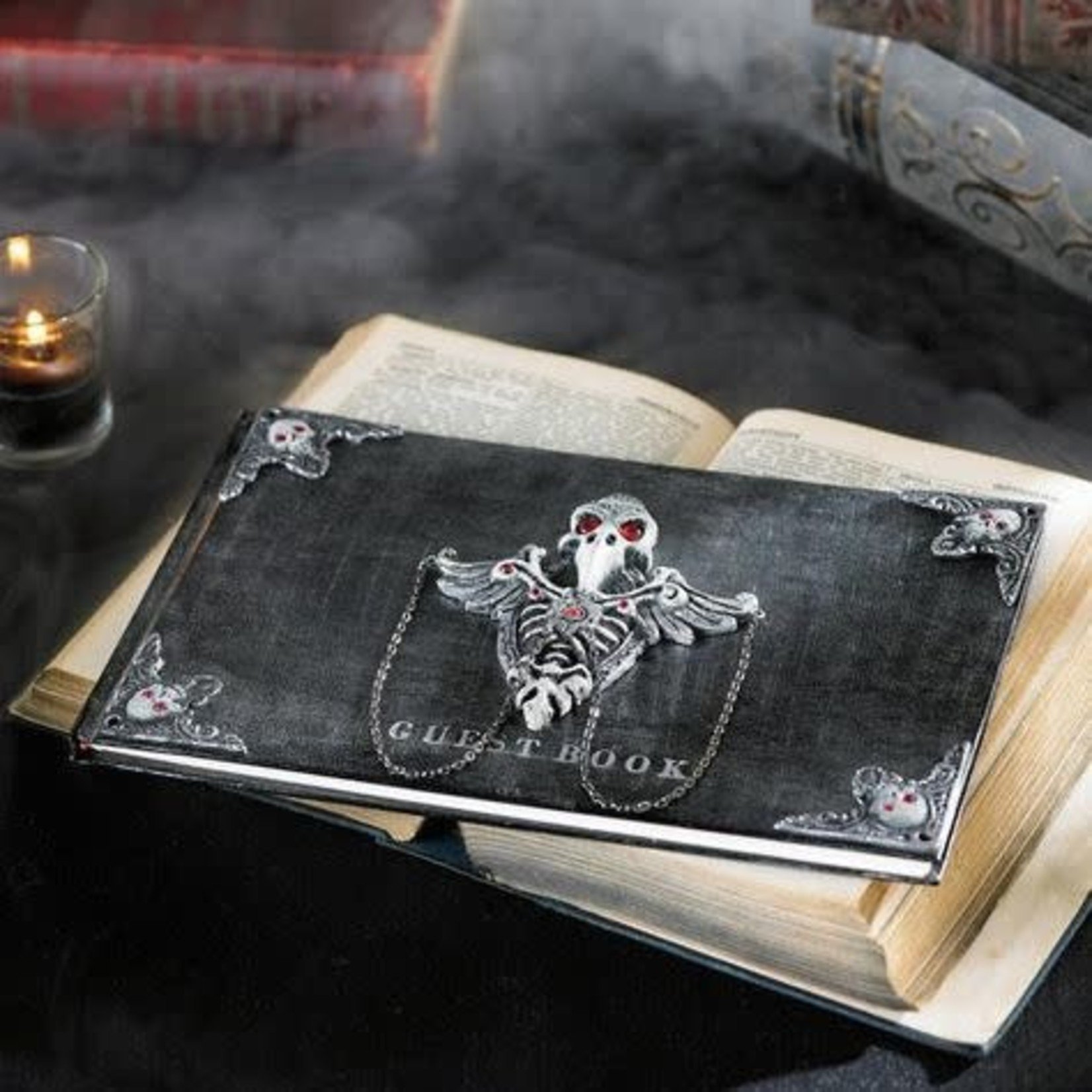 Haunted Guest Book Tabletop