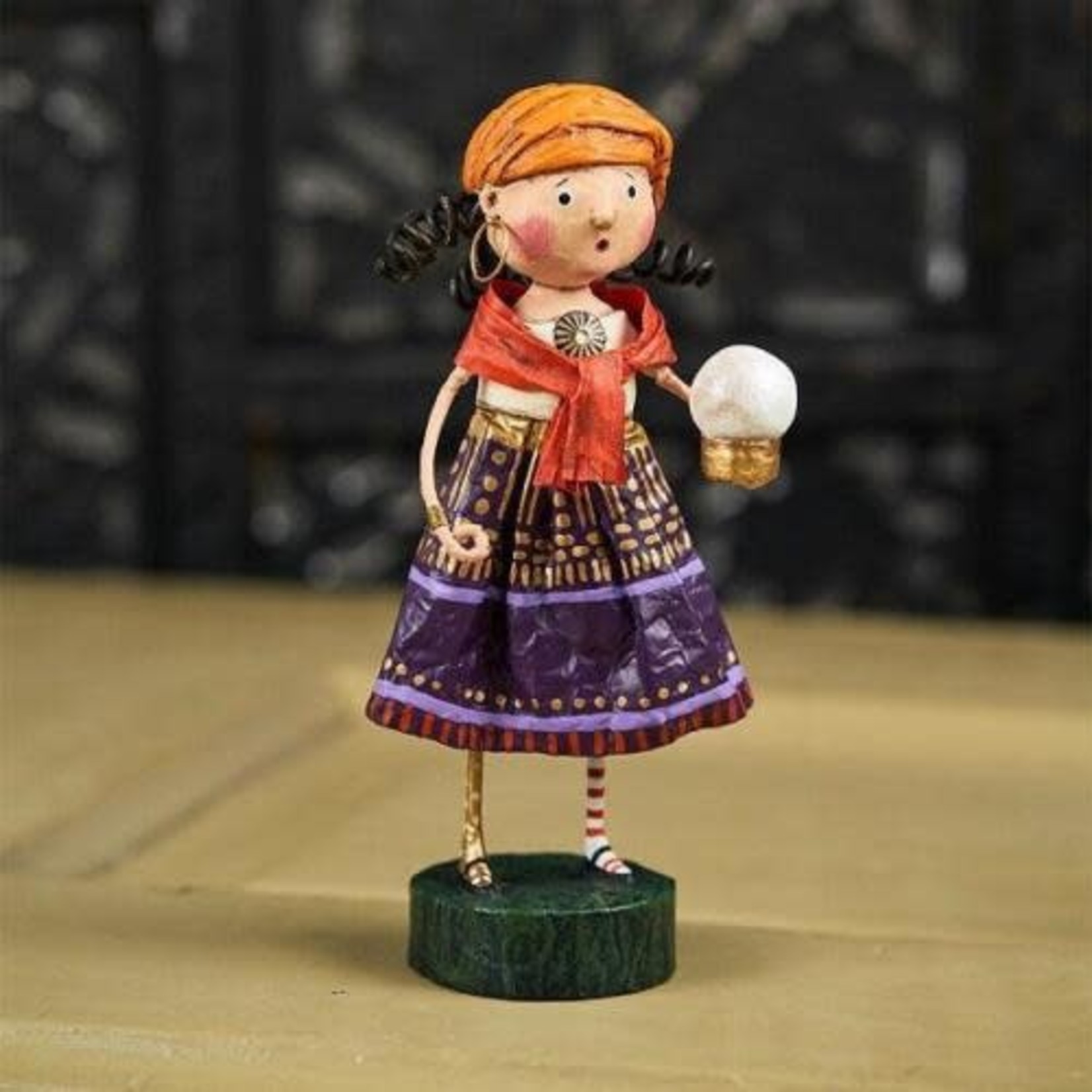 Lori Mitchell Gypsy Rose - One Figurine 6.25 Inches - Fortune Teller  Halloween - 11102 - Polyresin - Orange : Target