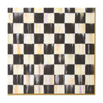 MacKenzie-Childs Courtly Check Gold Paper Dinner Napkins