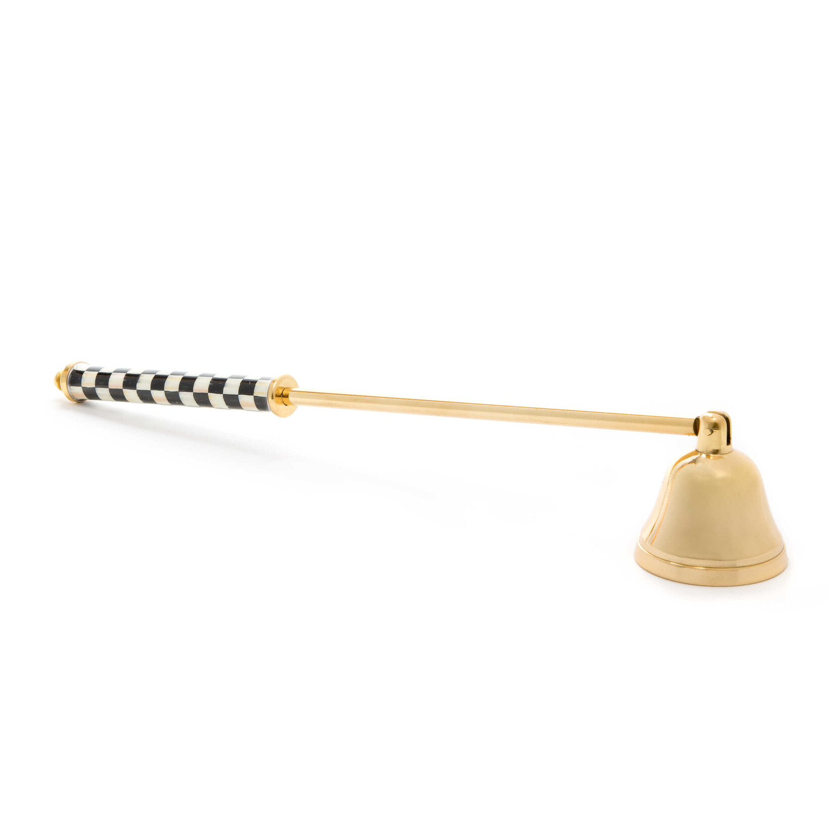 MacKenzie-Childs Black & White Check Candle Snuffer
