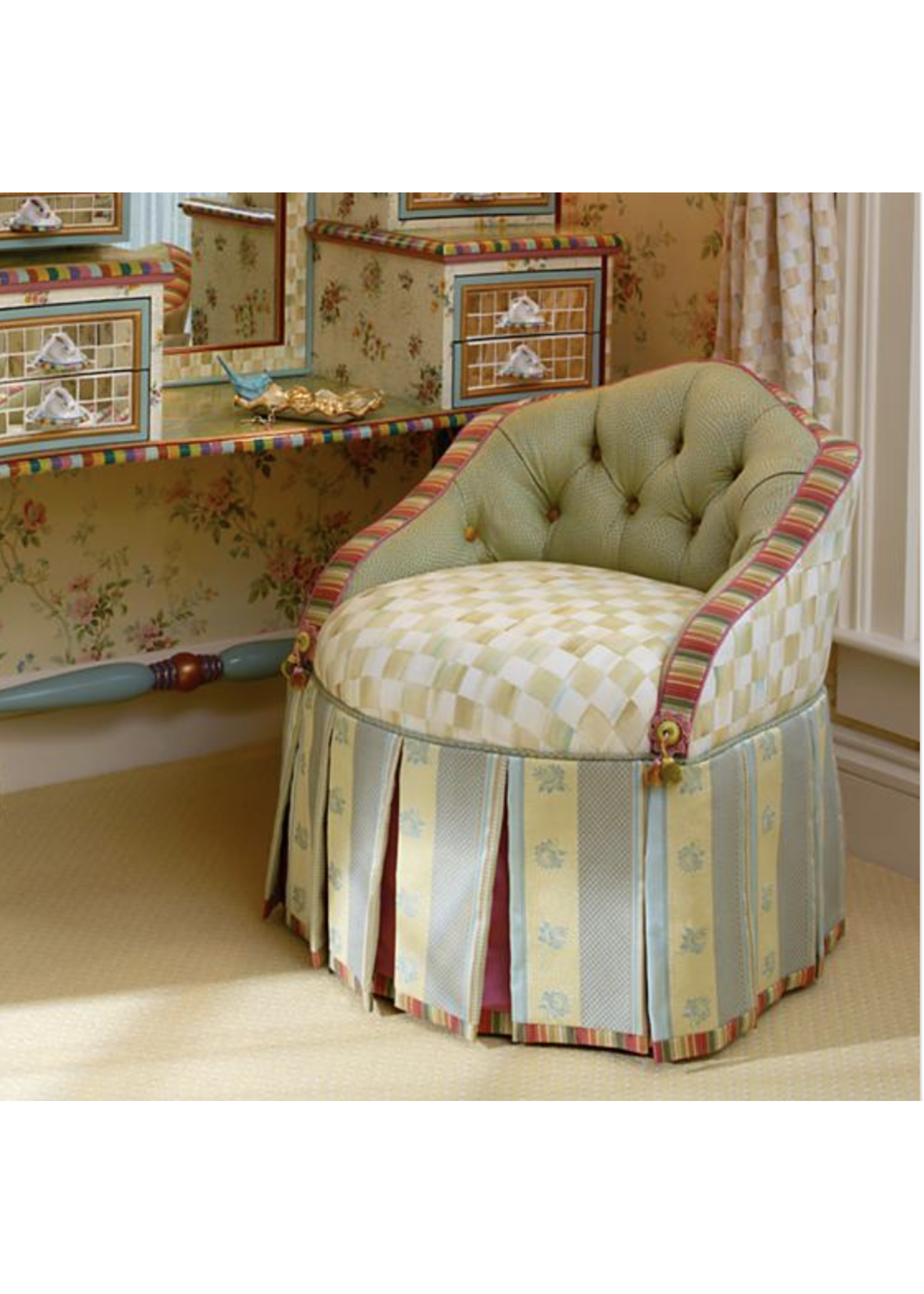 MacKenzie-Childs Rabbit Garden Chair