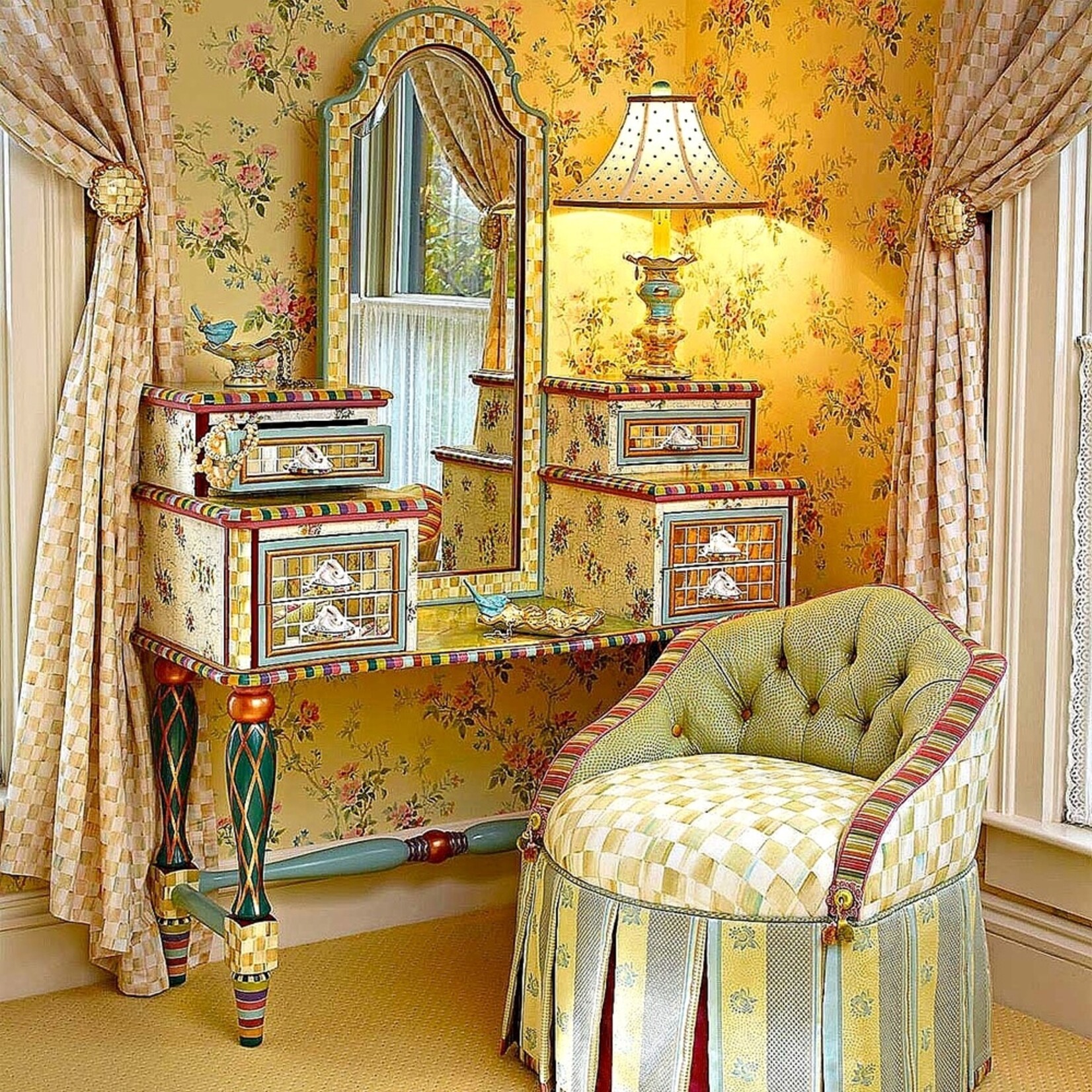 MacKenzie-Childs Rabbit Garden Chair