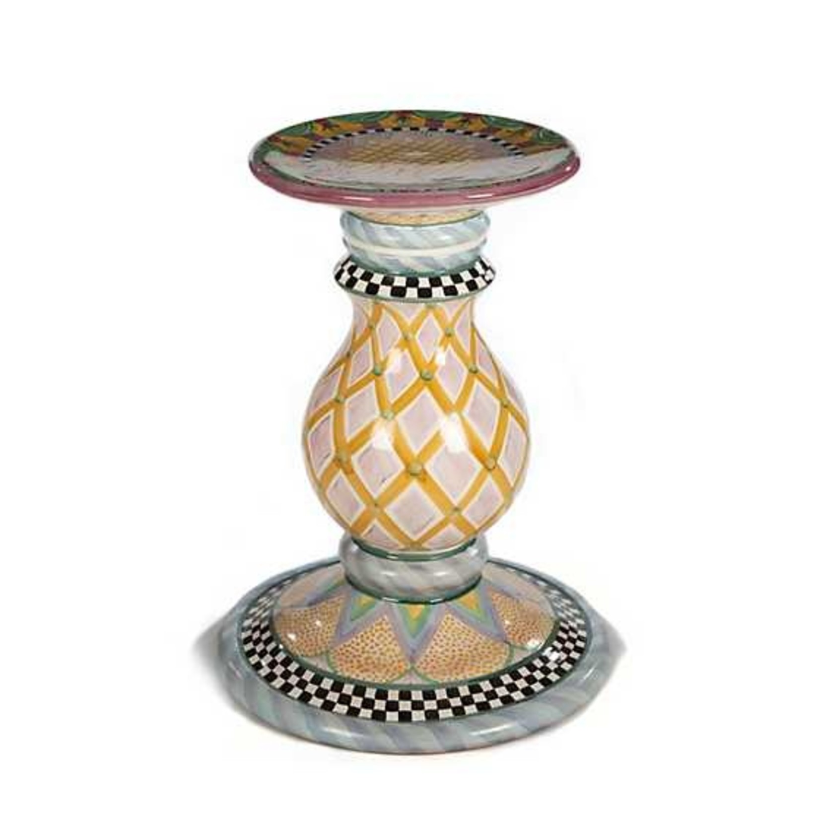 MacKenzie-Childs Odd Fellows Pedestal Table Base